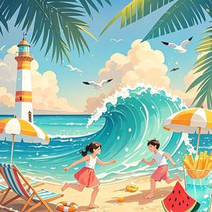 沙滩上的秘密 伴奏