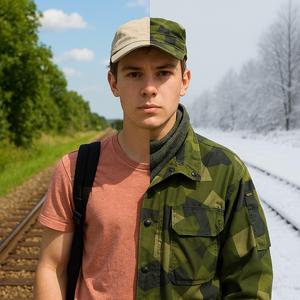 Från sensommar till snöfall