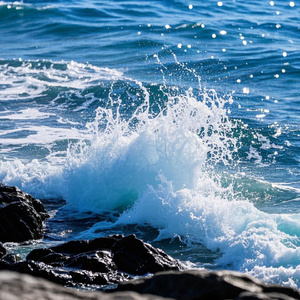 催眠岛上海浪声钢琴声：环礁、琶音、安详