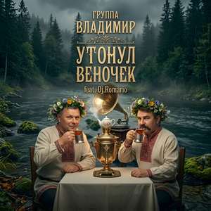 Утонул веночек