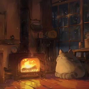 Suave Ronroneo Del Fuego