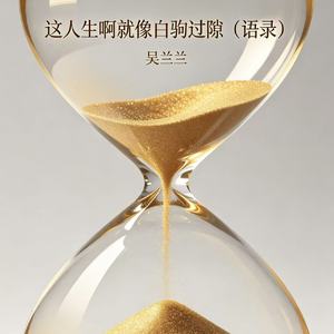 这人生啊就像白驹过隙(语录）