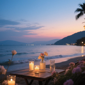 把浪漫写进晚风