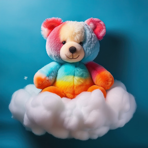 Soft Sky Over A Smiling Face