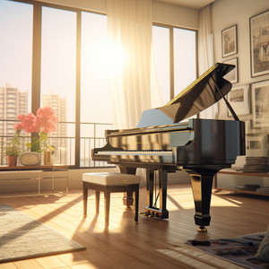 Zen Harmonies in Piano's Embrace