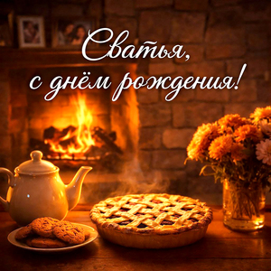 Сватья, с днём рождения!