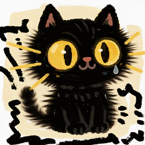 眼睛瞎在小猫上