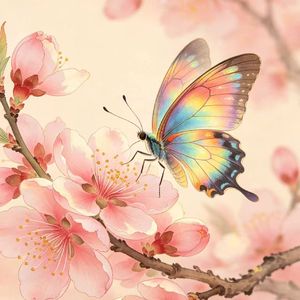 蝶碎花间