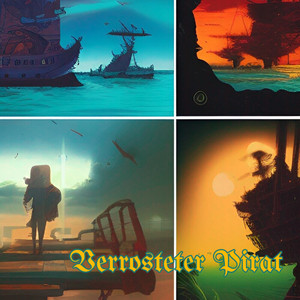 Verrosteter Pirat