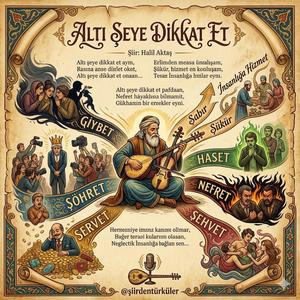 ALTI ŞEYE DİKKAT ET