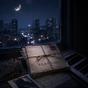 月光落在旧信封