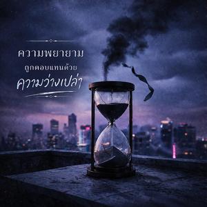 ความพยายามถูกตอบแทนด้วยความว่างเปล่า