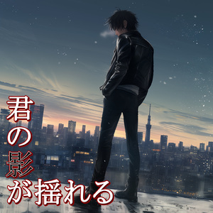 君の影が揺れる