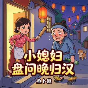 小媳妇盘问晚归汉