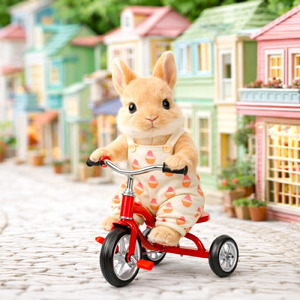 小さなうさぎの三輪車