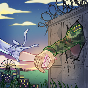 Пацан в армейском сапоге...