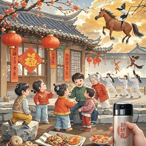 马蹄声声迎新春