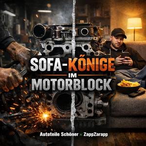 Sofa-Könige im Motorblock