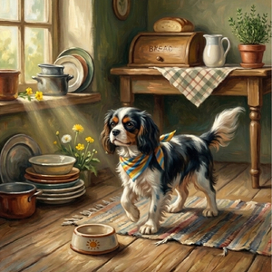 Kitchen Puppy Steps