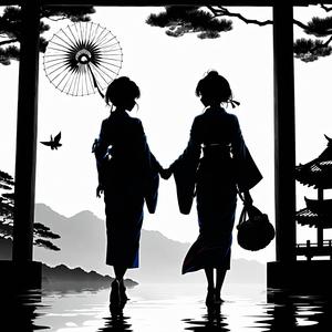 おとぎ話の中でウサギさん