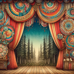 笑いと涙の舞台