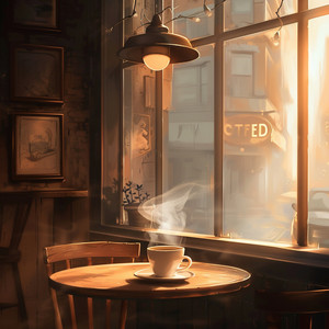 Vibra De Café De Jazz Elegante