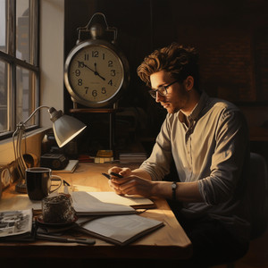 Susurros De Flujo Energizado: Armonía Iluminada Del Piano