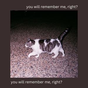 you will remember me, right? (feat. Oyatan)