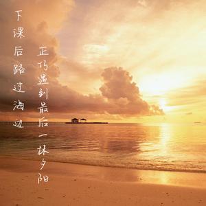 下课后路过海边正巧看到最后一抹夕阳（升调欢快版）