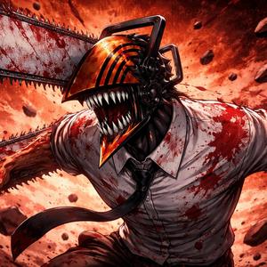 Denji (Chainsaw Man) Corta Deixa Girar