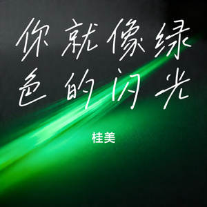 你就像绿色的闪光