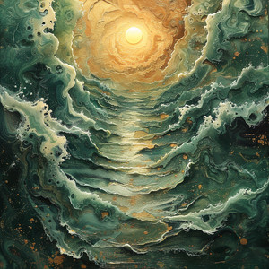 Refugio De Refrescantes Tonos De Cascada