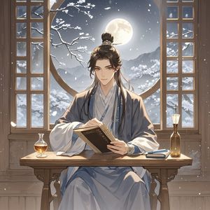 明月陪我到天明