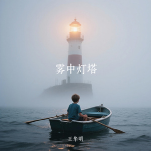 雾中灯塔
