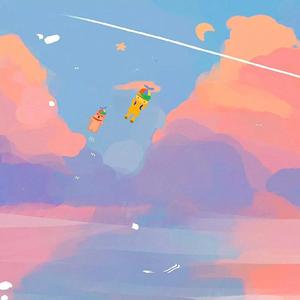 ✨银河涌动，星星月亮。