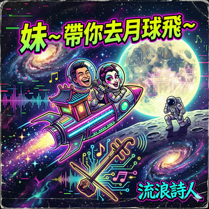 妹~ 帶你去月球飛~
