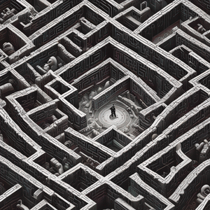 赤い星のミノタウロス迷宮-Minotaur's Maze Beneath the Crimson Star by @brutus