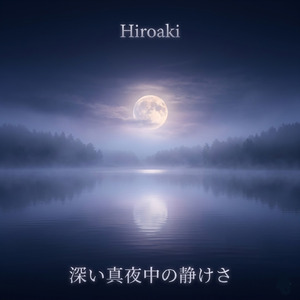 深い月の夢の風景