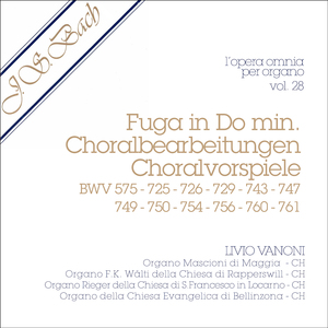 Preludio corale "Herr Jesu Christ, dich zu uns wend'", BWV 726