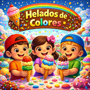 Helados De Colores