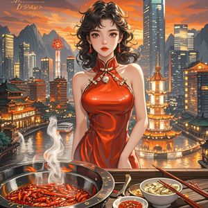 山城辣妹的告白-灯火
