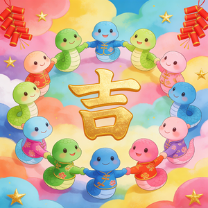 蛇年大吉