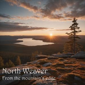 Light over distant lakes