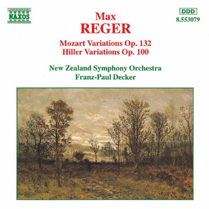 Variations and Fugue on a Theme of Mozart, Op. 132 (version for orchestra):Theme: Andante grazioso