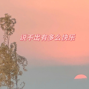 说不出有多么快乐