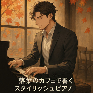 ゆったりした夜のピアノムード