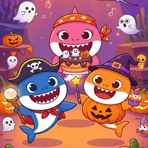 아기상어할로윈파티 (Baby Shark Halloween Party)