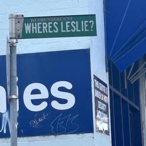 Where's Leslie?