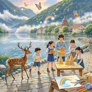 金沙小鹿谣-石渠县文成幼儿园