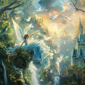 夢と魔法の国 - 魔法の羽ばたき